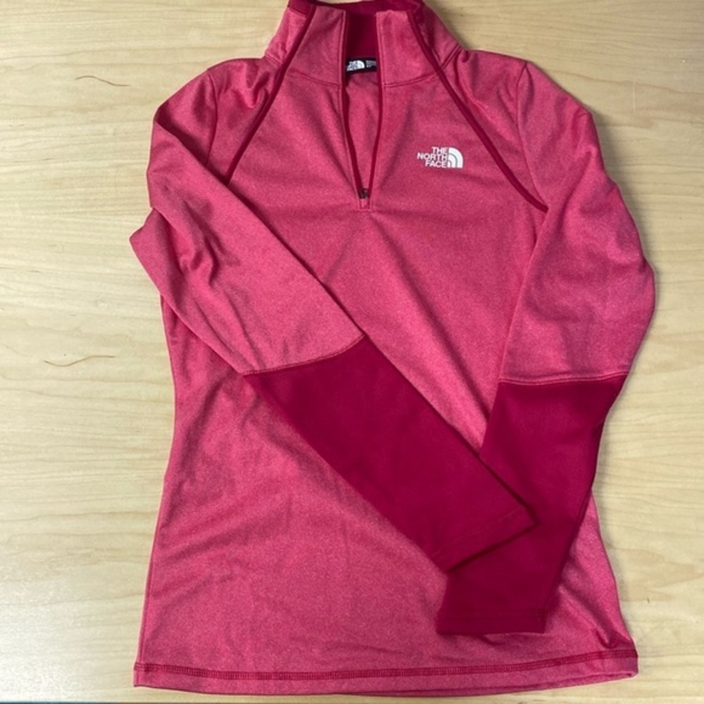 The North Face Women's Pink Quarter-Zip Top